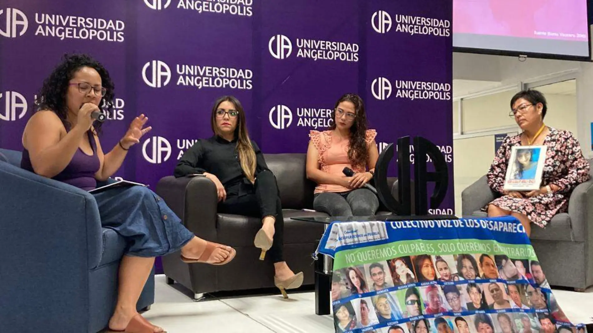 Carolina Ramírez Monserrat González, Ana Karen Rodriguez y María Luisa Nuñez